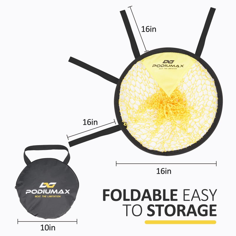 PodiuMax Top Bins Soccer Target Goal  Easy to Attach and Detach to The Goal  Set of 2  for Shooting Accuracy Training - Image 3